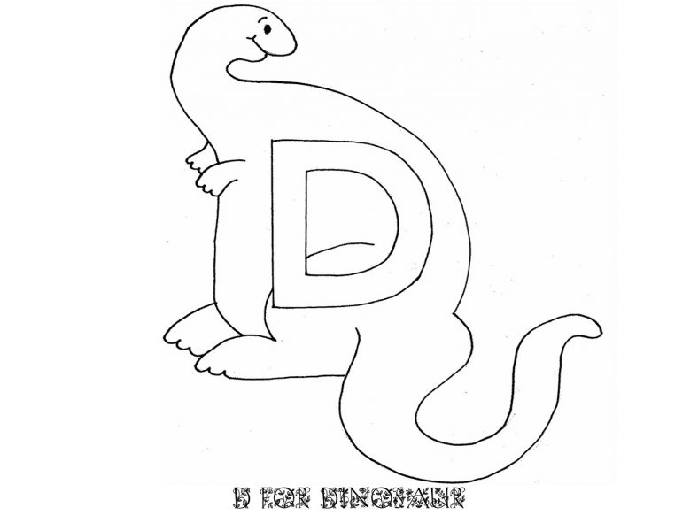 Alphabet Coloring Pages For Preschool