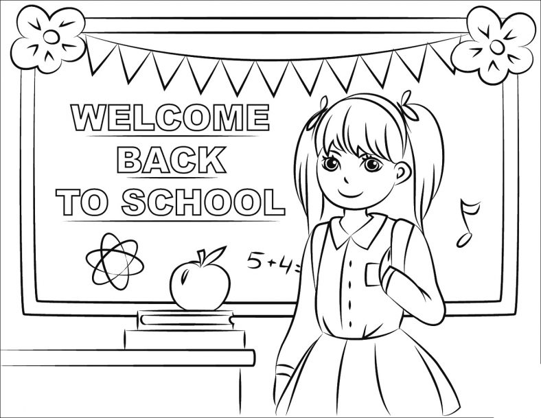 Back To School Coloring Pages
