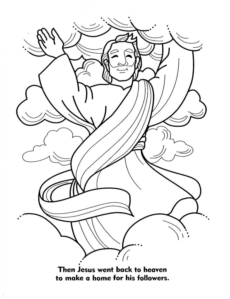 Bible Coloring Pages Jesus