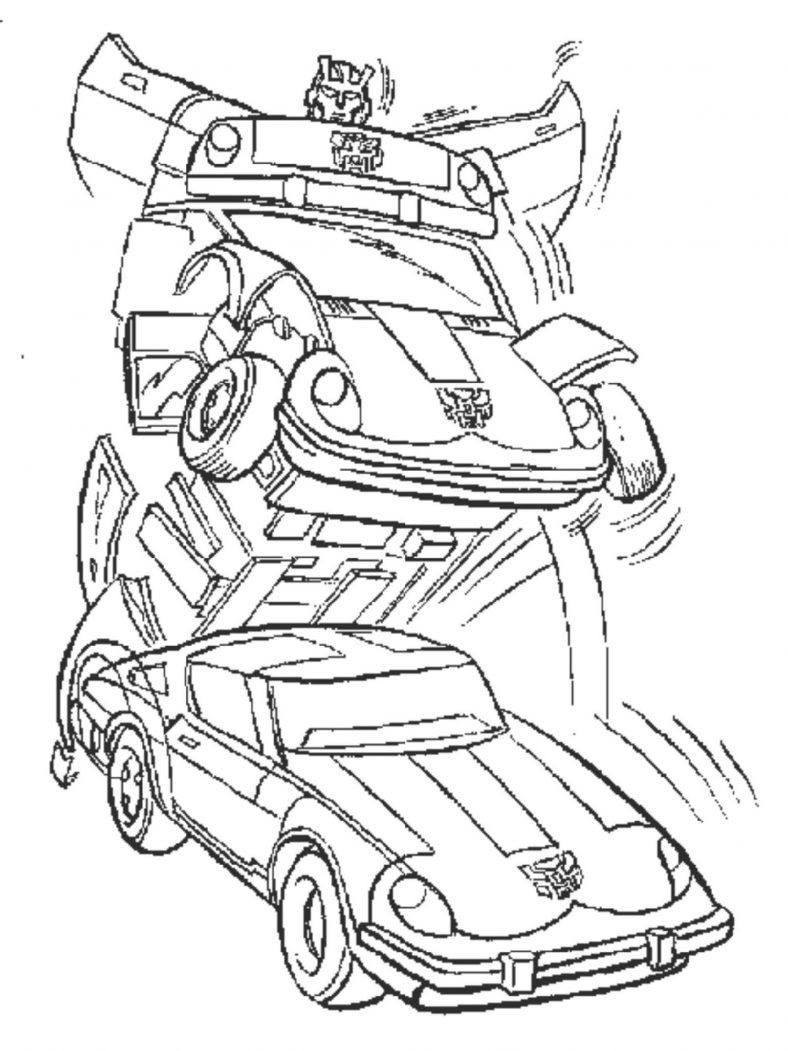 Bumblebee Coloring Pages Free