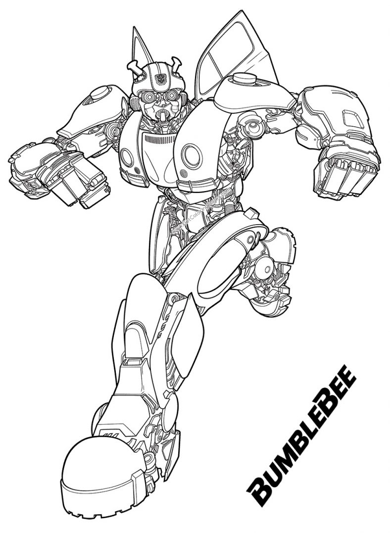 Bumblebee Coloring Pages To Print