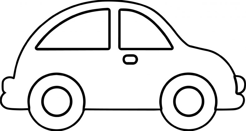 Car Coloring Pages For Preschool