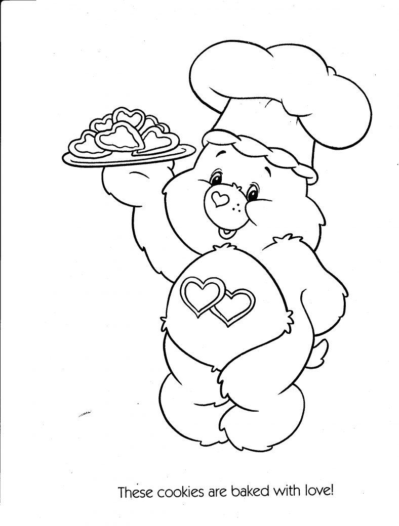 Care Bear Coloring Pages For Kids