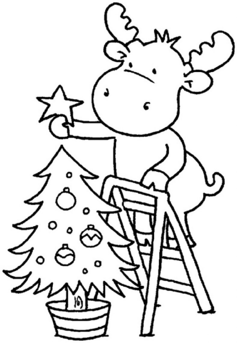 Christmas Coloring Pages For Kids