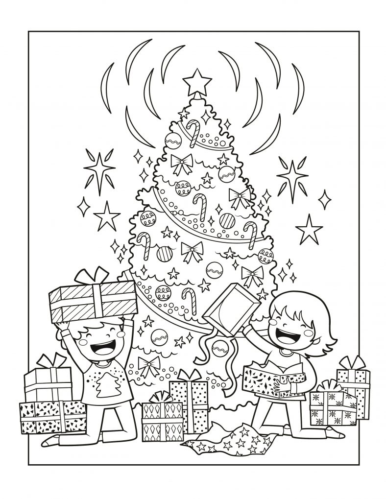 Christmas Coloring Pages Online For Kids