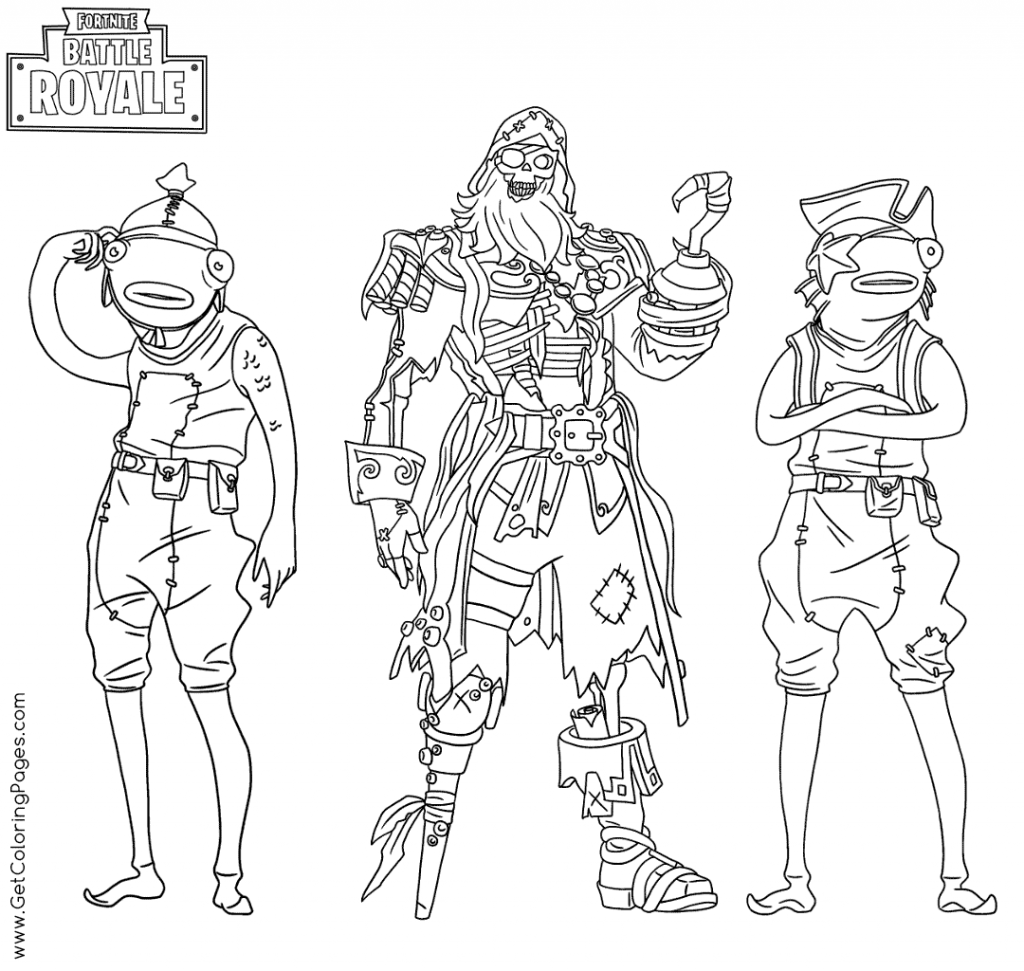 Coloring Pages Fortnite Free