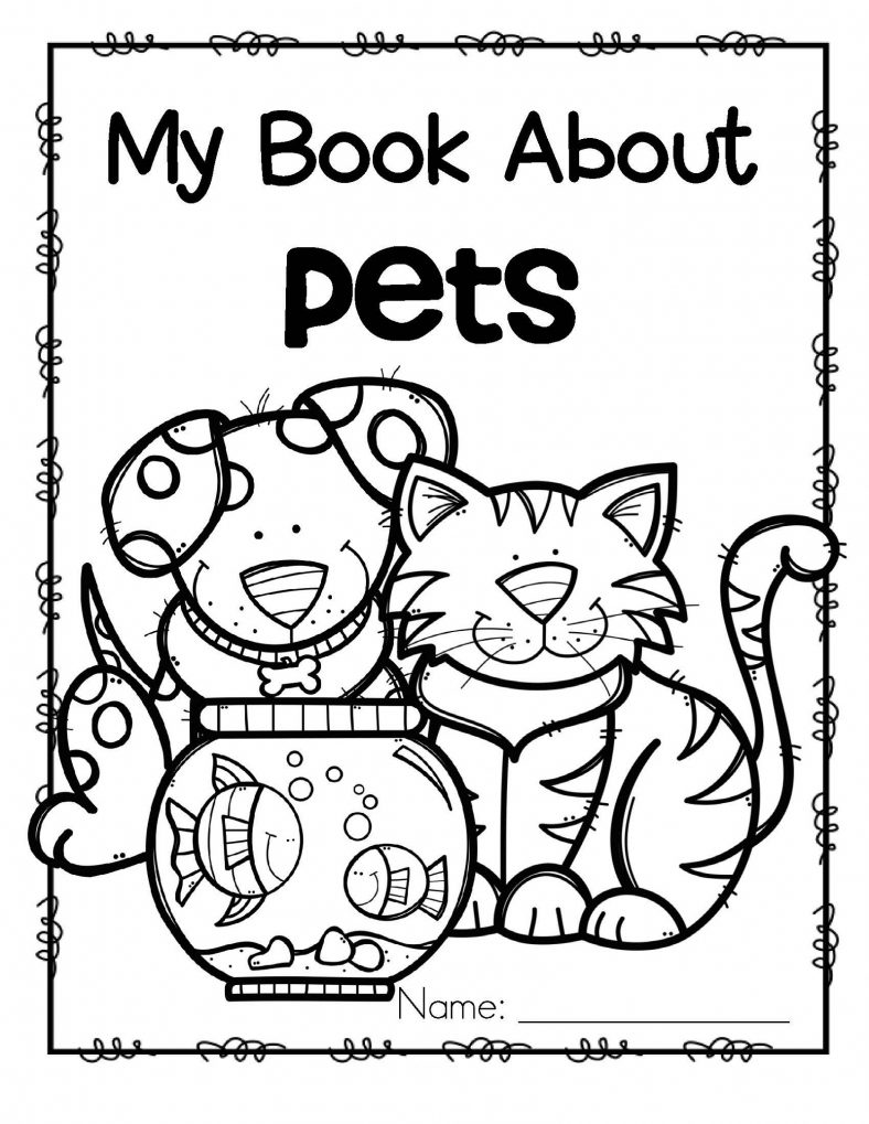 Coloring Worksheets For Preschool Animal