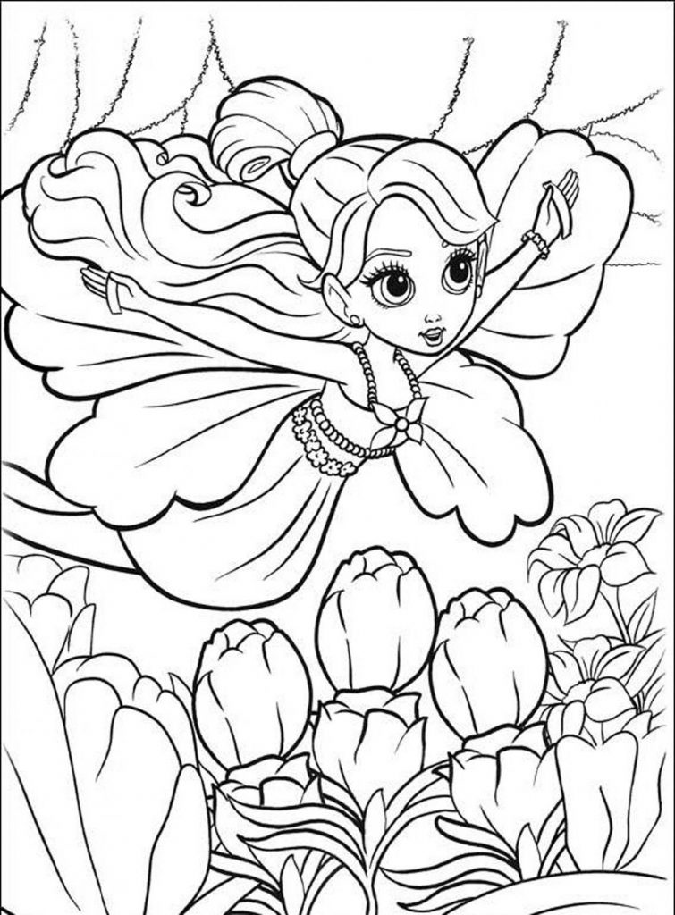 Colouring Pictures For Girls Kawaii