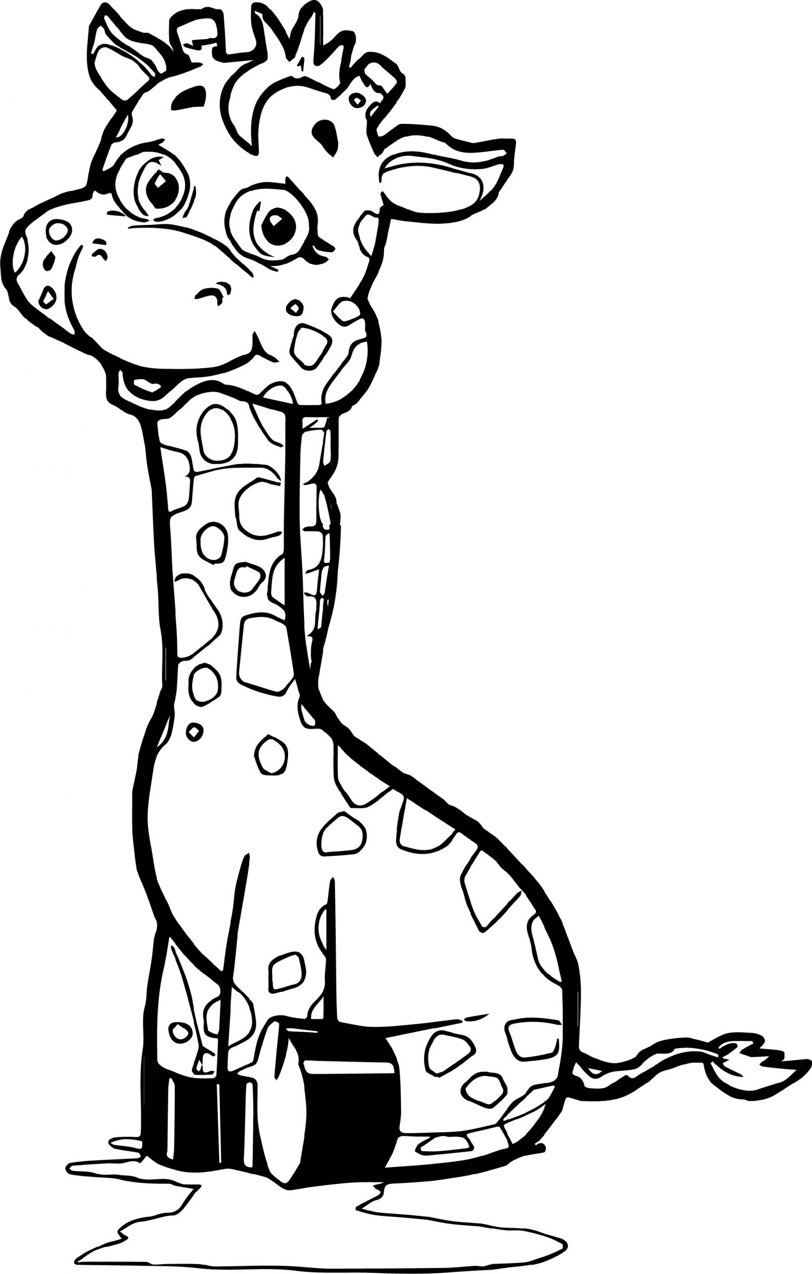 Giraffe Coloring Pages to Print | 101 Coloring