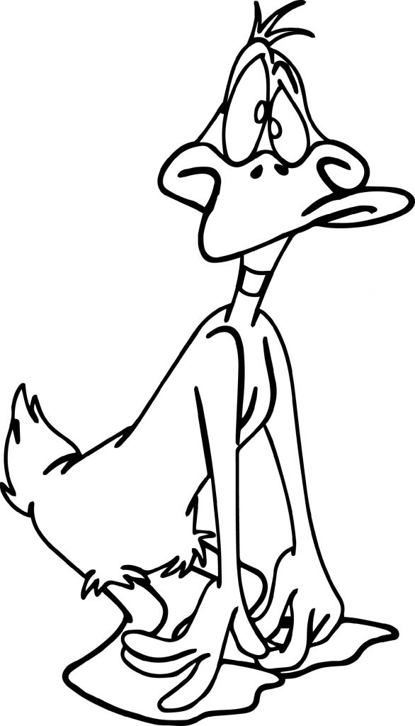 Daffy uck Coloring Pages