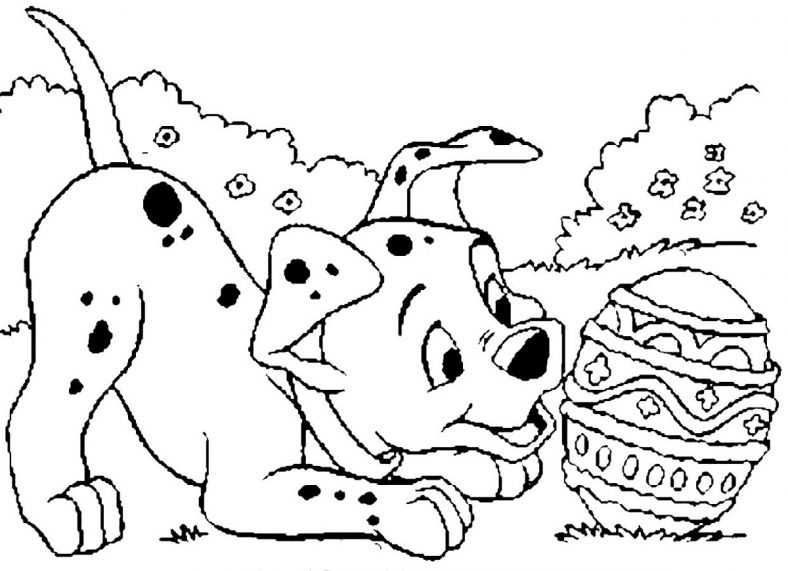 Dalmatian Puppy Coloring Pages