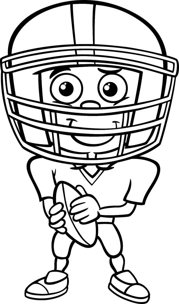 Football Coloring Sheets Pages