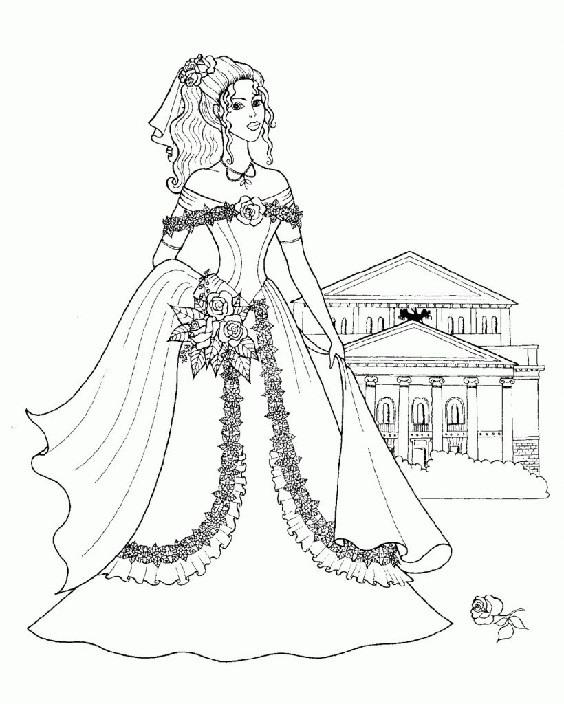 Free Coloring Pages For Girls