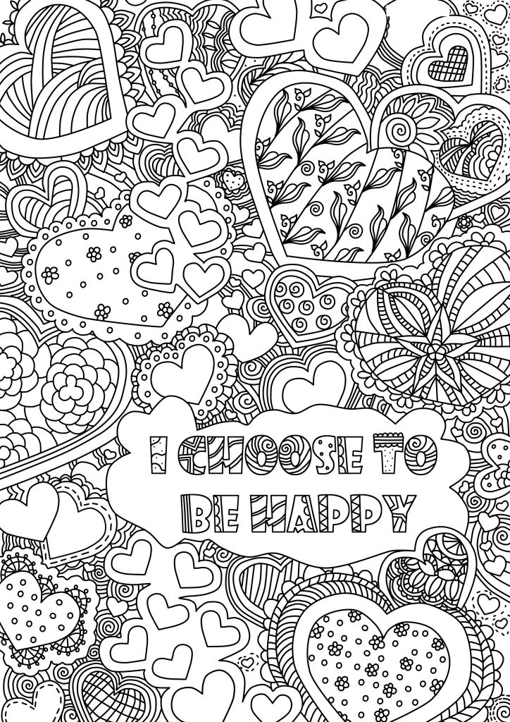 Free Printable Coloring Books For Adults Hard