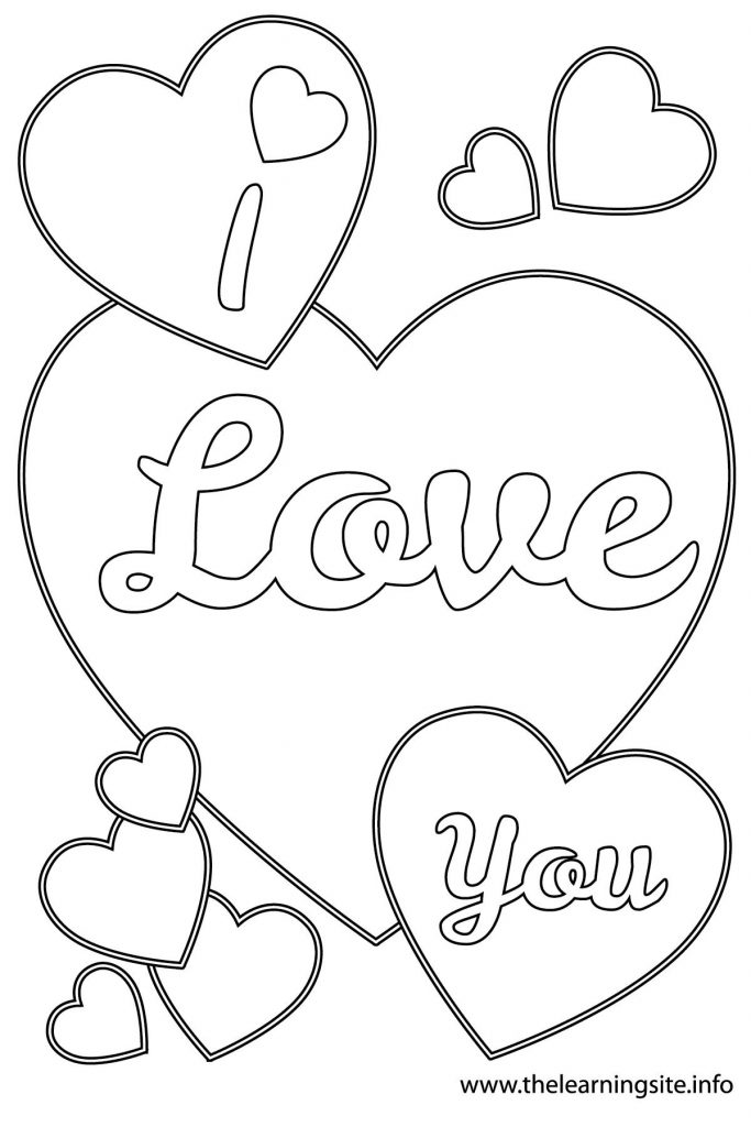 Free Valentine Coloring Pages Love