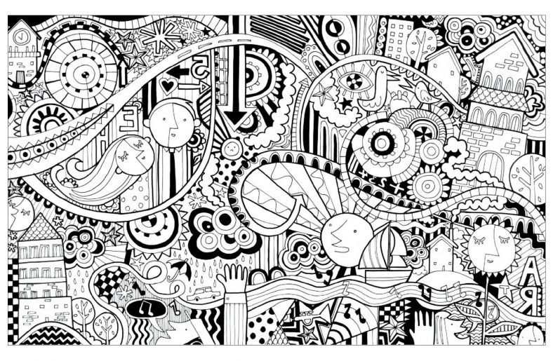 Fun Coloring Pages Doodle