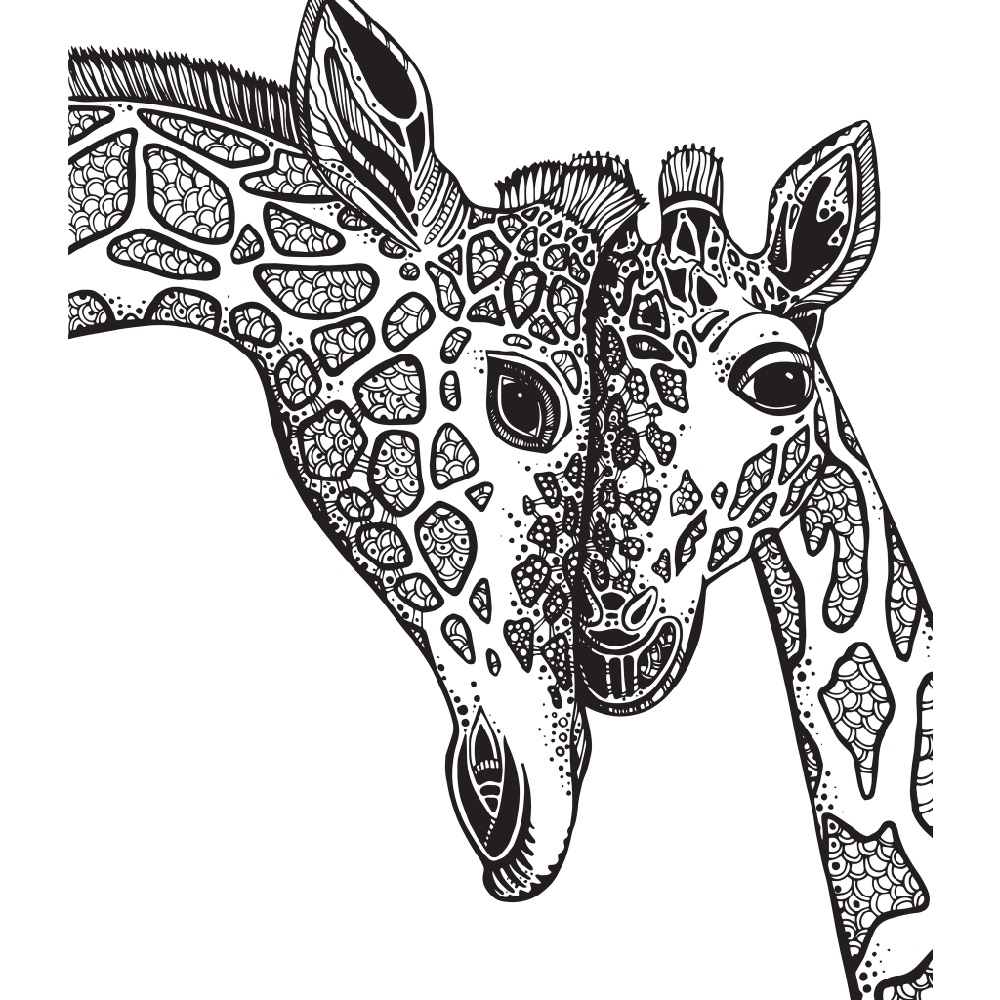 Giraffe Coloring Pages to Print 101 Coloring