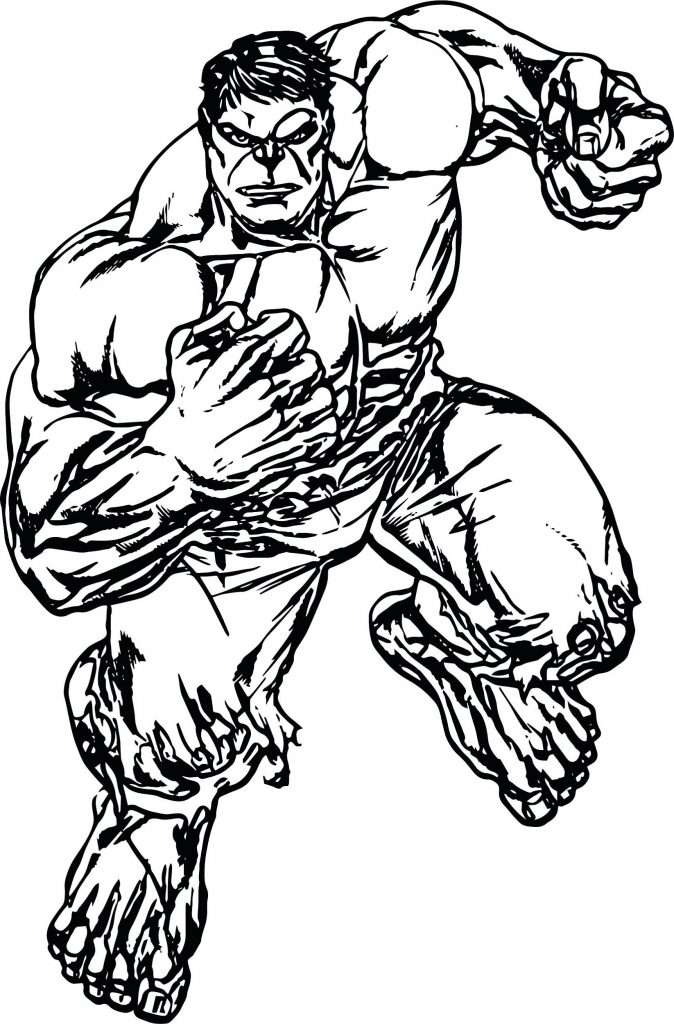Hulk Coloring Hulkbuster