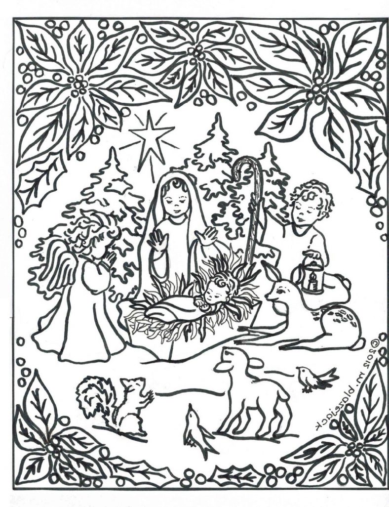 Jesus Coloring Pages For Adults