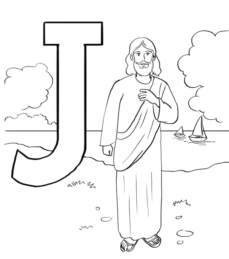 Jesus Coloring Pages For Kids