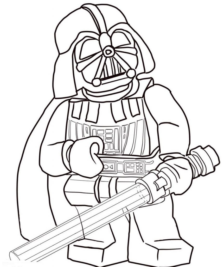 Lego Clone Trooper Coloring Pages