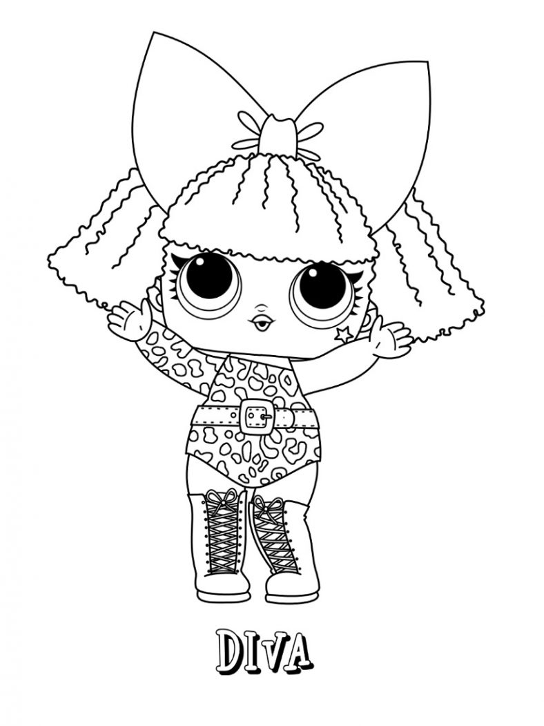 Lol Coloring Pages Diva