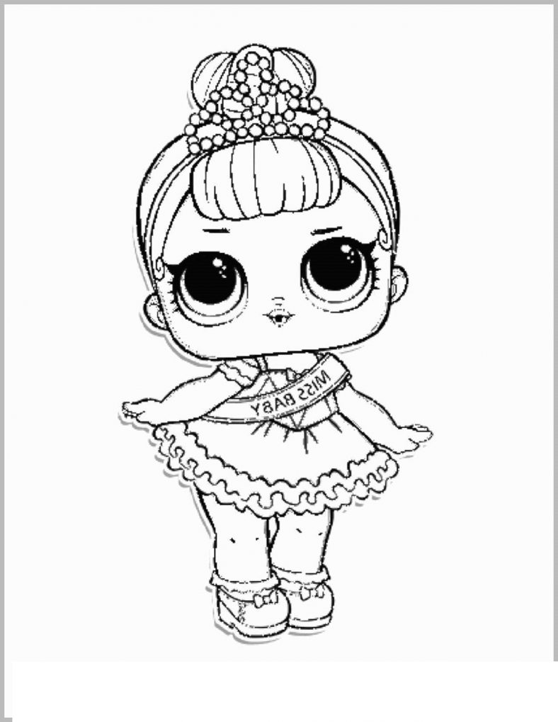 Lol Coloring Pages Dolls