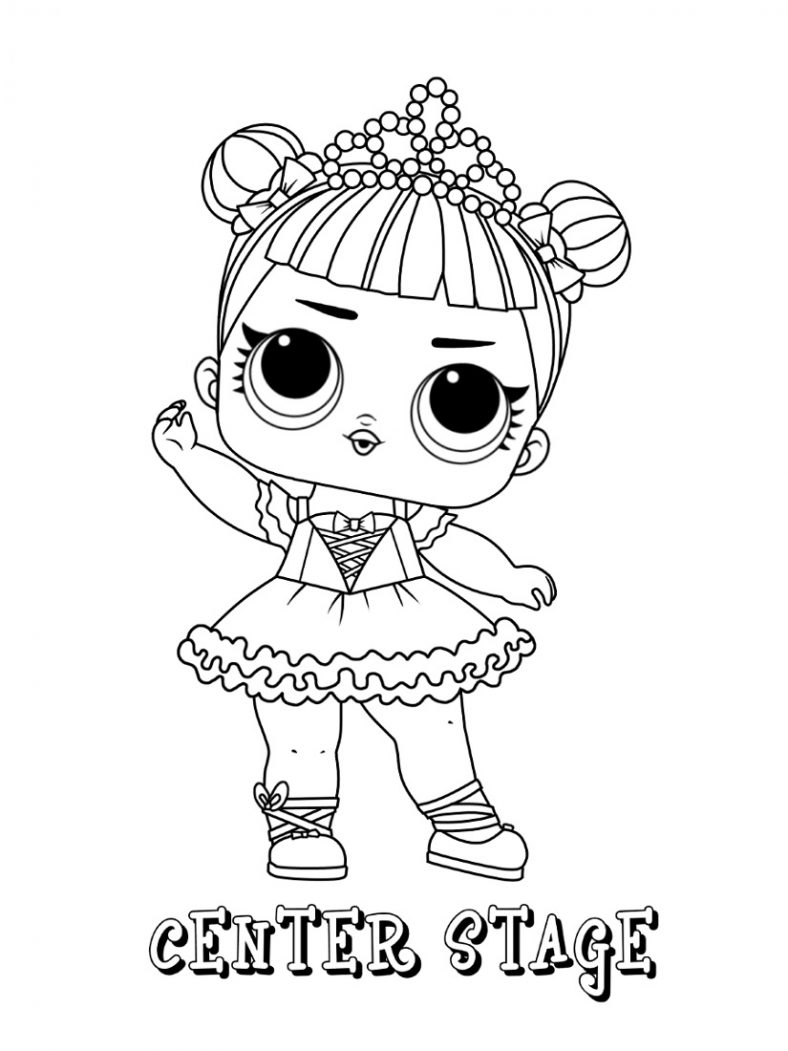 Lol Colouring Pages Dolls