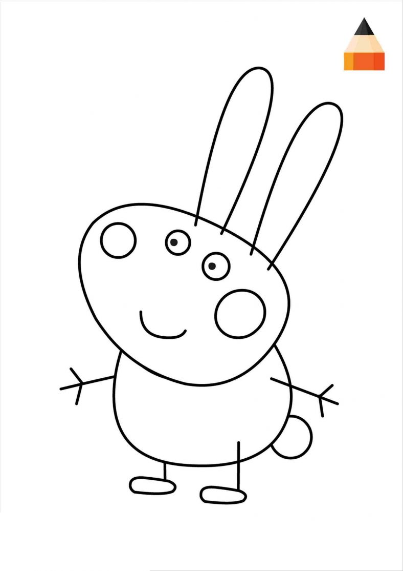 Peppa Pig Colouring Sheets For Kids
