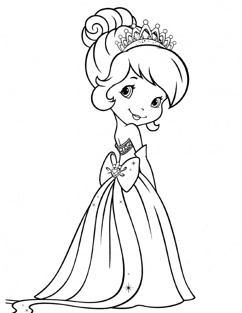 Princess Coloring Pages For Girls