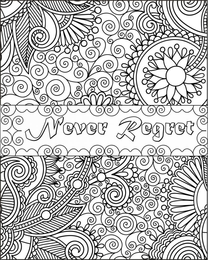 Printable Coloring Sheets Quotes