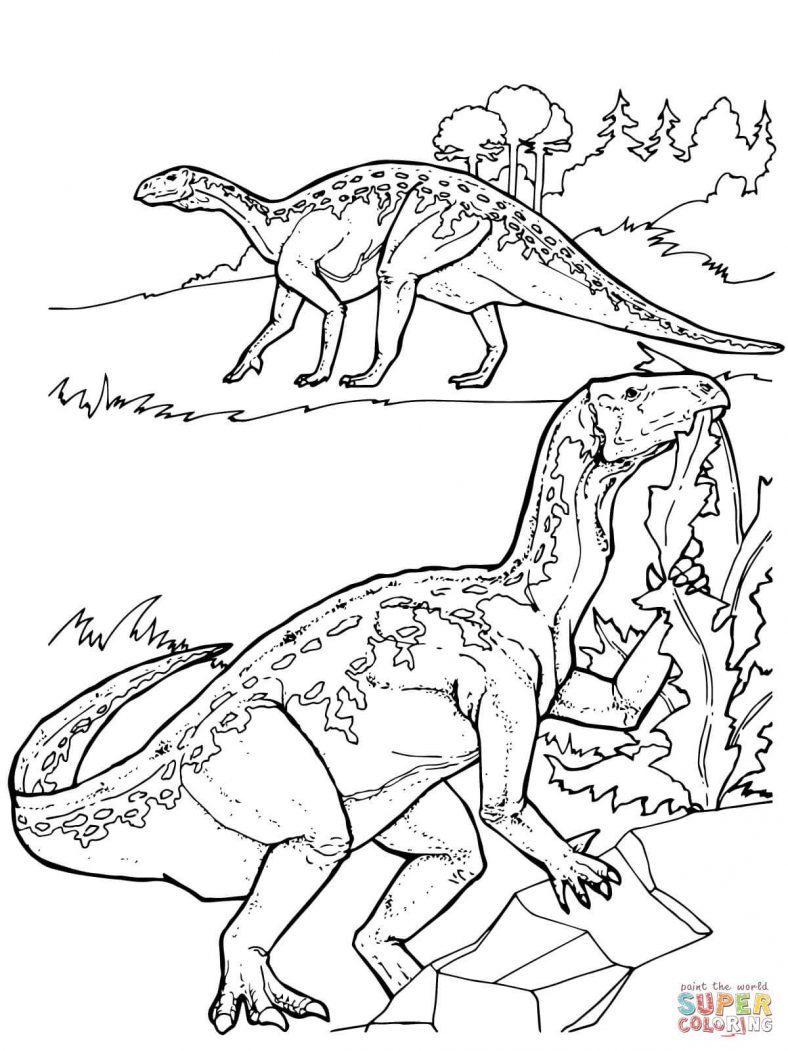 Printable Dinosaur Coloring Pages Marvelous