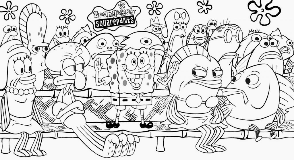 Spongebob Coloring Pages Online