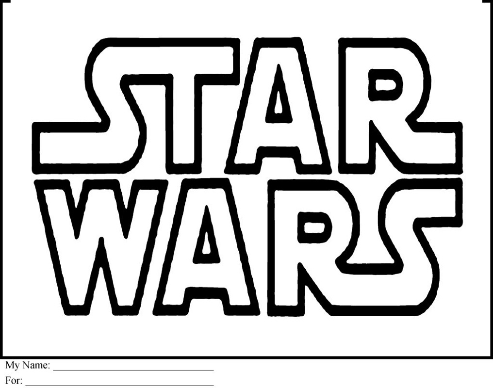 Star Wars Printable Coloring Pages Templates