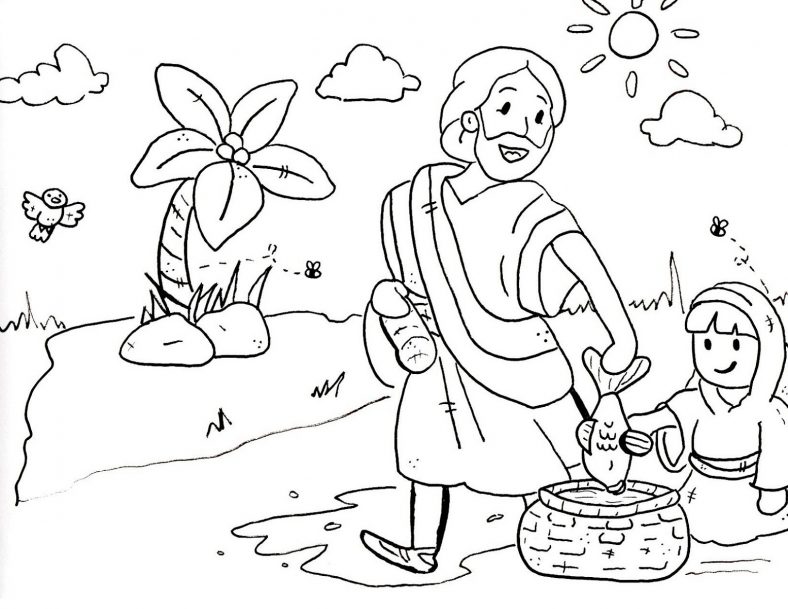 Sunday School Coloring Pages Free