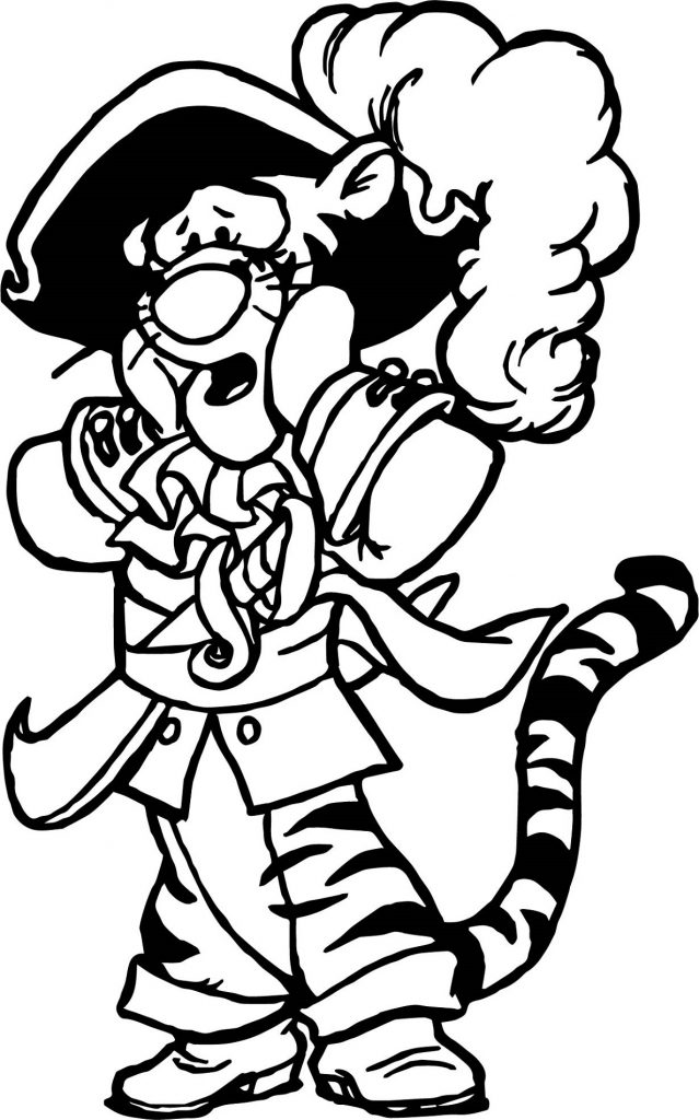 Tigger Coloring Page For Kids